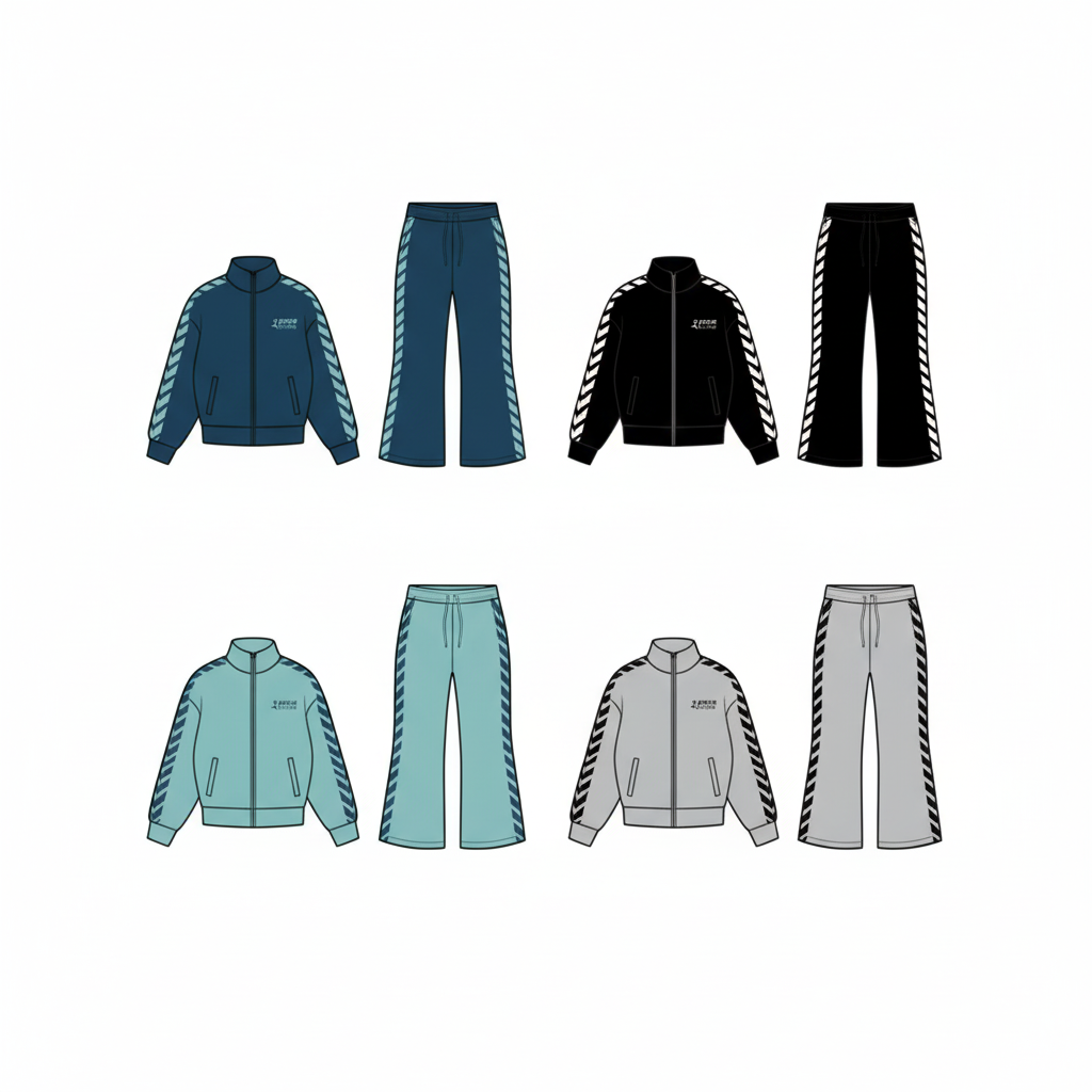 Track Suit Set - All 4 Colors