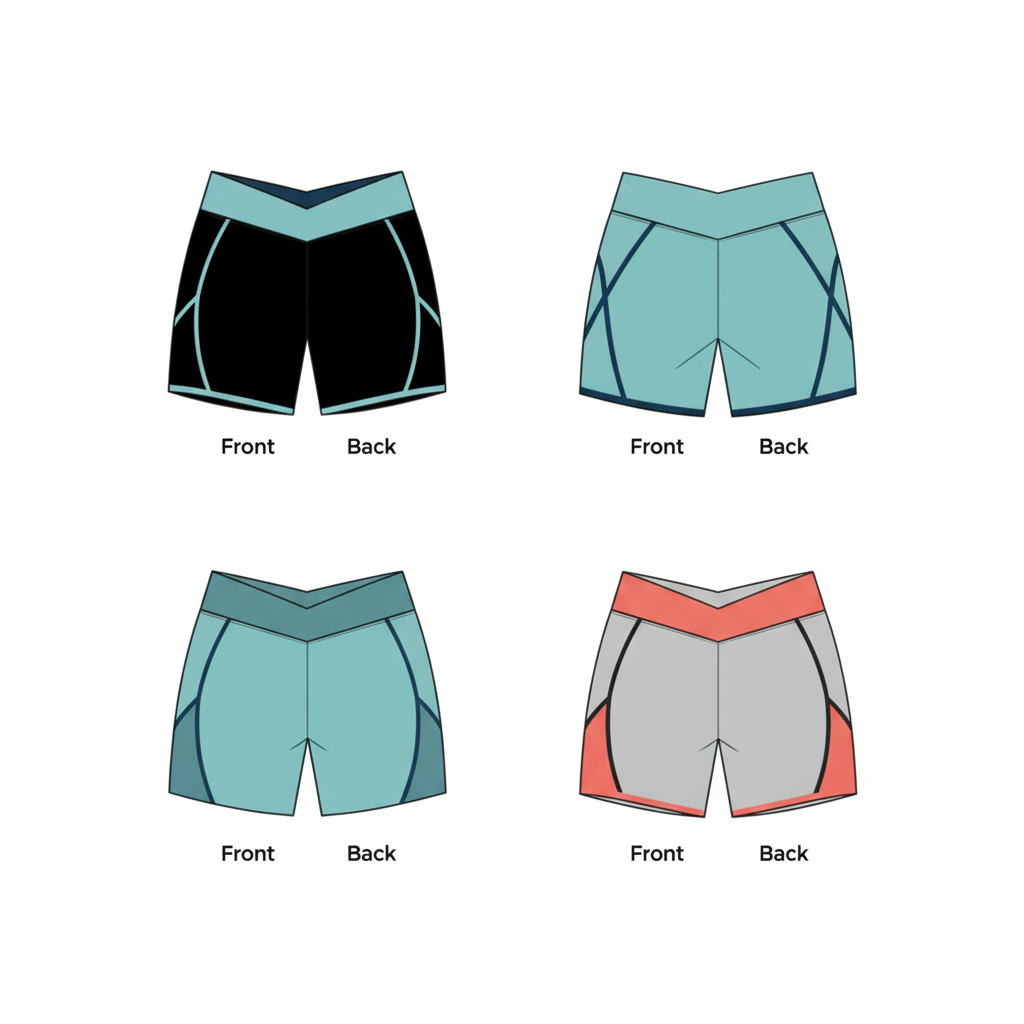 Women's Gym Shorts - All 4 Colors