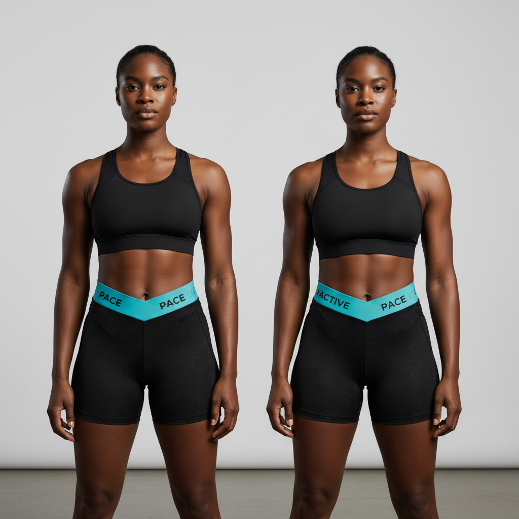 Women's Gym Shorts - Models